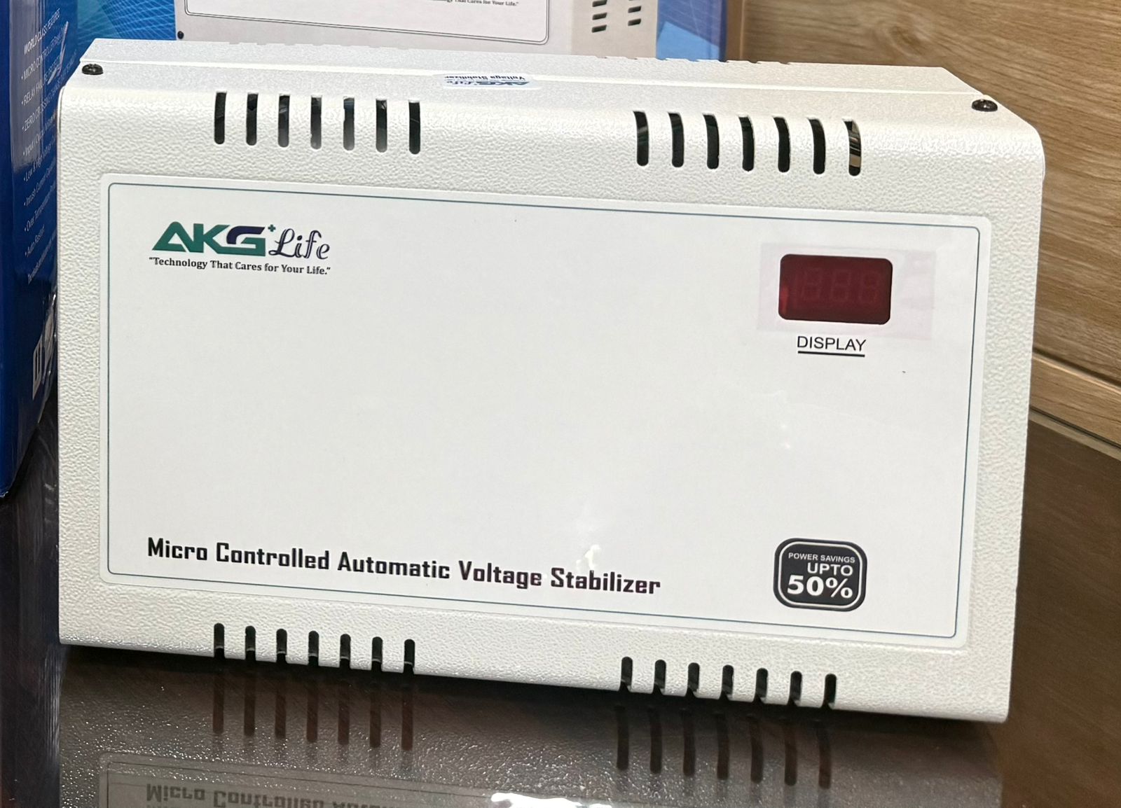 AKG Life Product Brochure — AC Main Line Refrigerator Stabilizers